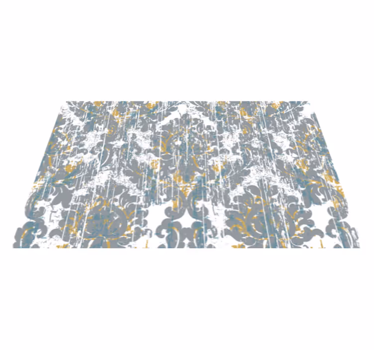Abstract Mosaic Composition mosaic vinyl rug - TenStickers