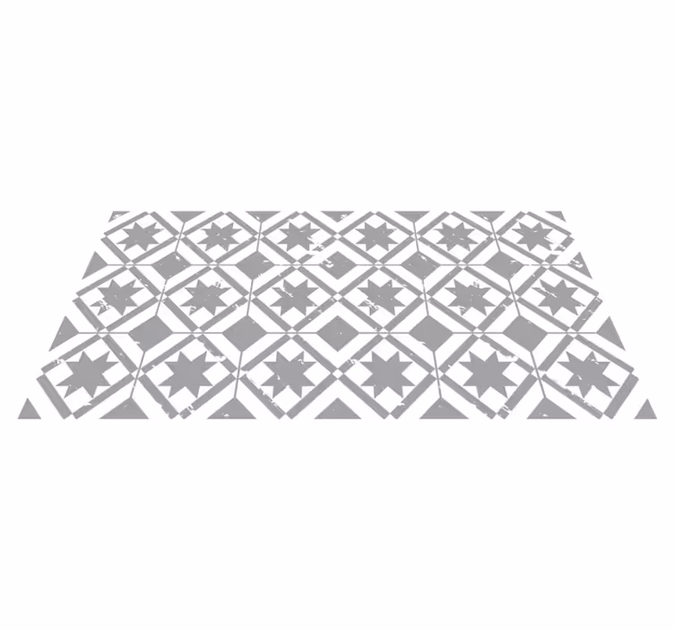 Gray pantone tiles tile carpet - TenStickers