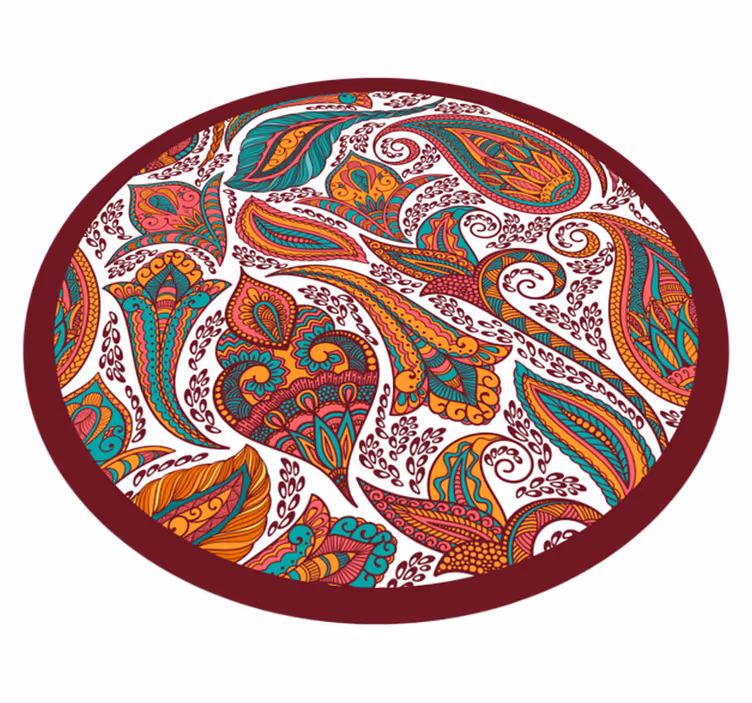 Kitchen persian effect kitchen floor tiles - TenStickers