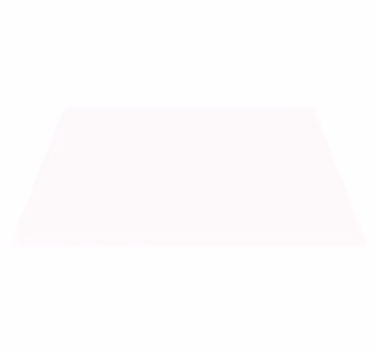 Minimalist White Surface living room vinyl rug - TenStickers