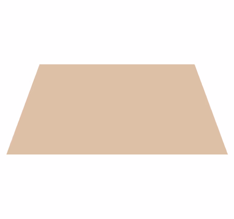 Beige vinyl rug with neutral beige surface - TenStickers
