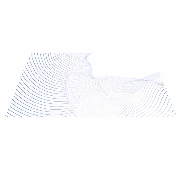 Fluid Wave Pattern modern vinyl rug - TenStickers