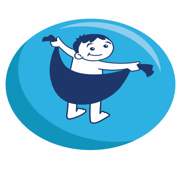 Joyful Child Play kids vinyl rug - TenStickers