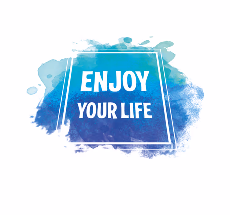 Savor your existence custom rug - TenStickers