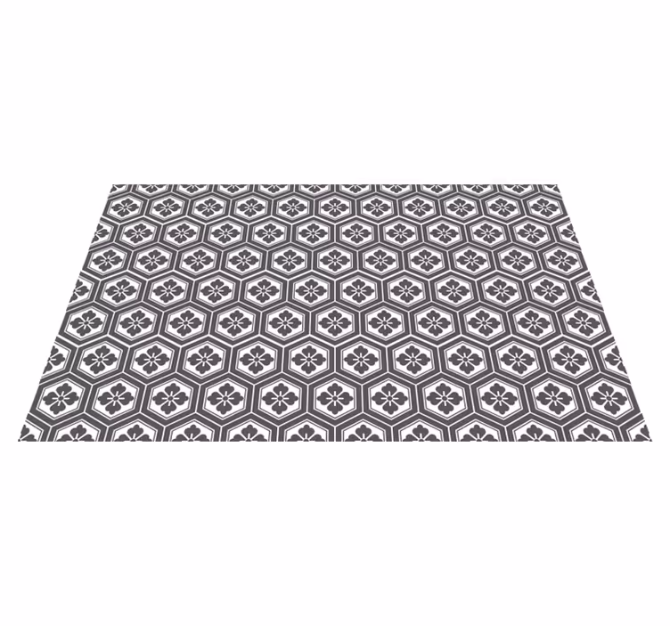 Traditional japanese pattern rectangular rug - TenStickers