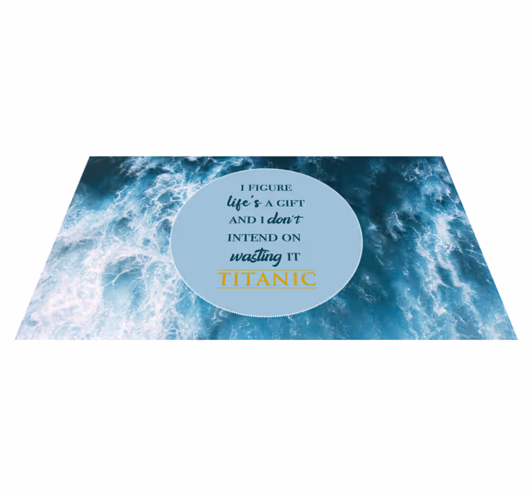 Custom rug life is a gift - TenStickers