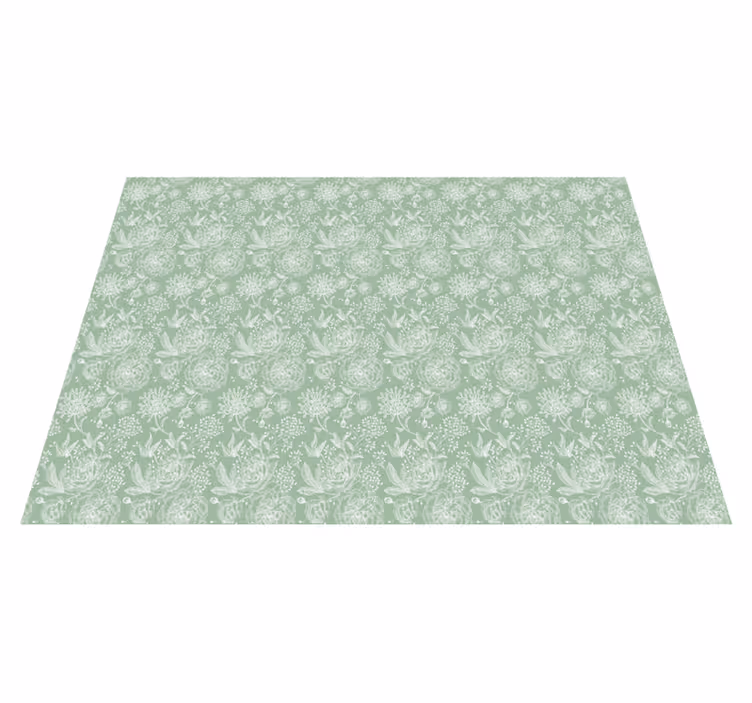 Floral Elegance Surface carpet roses - TenStickers