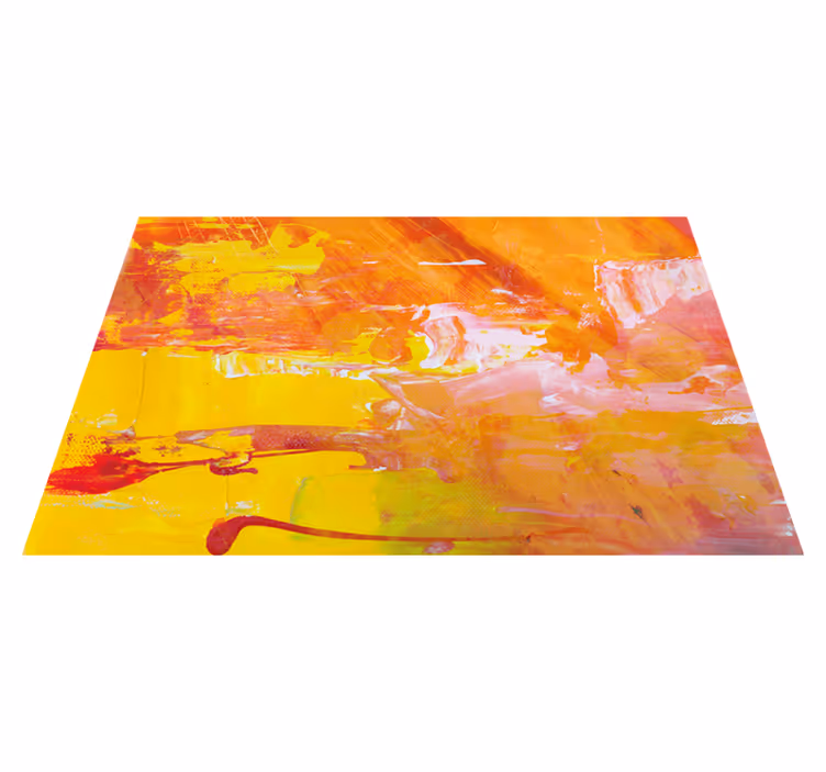 Abstract Marbling texture rug - TenStickers