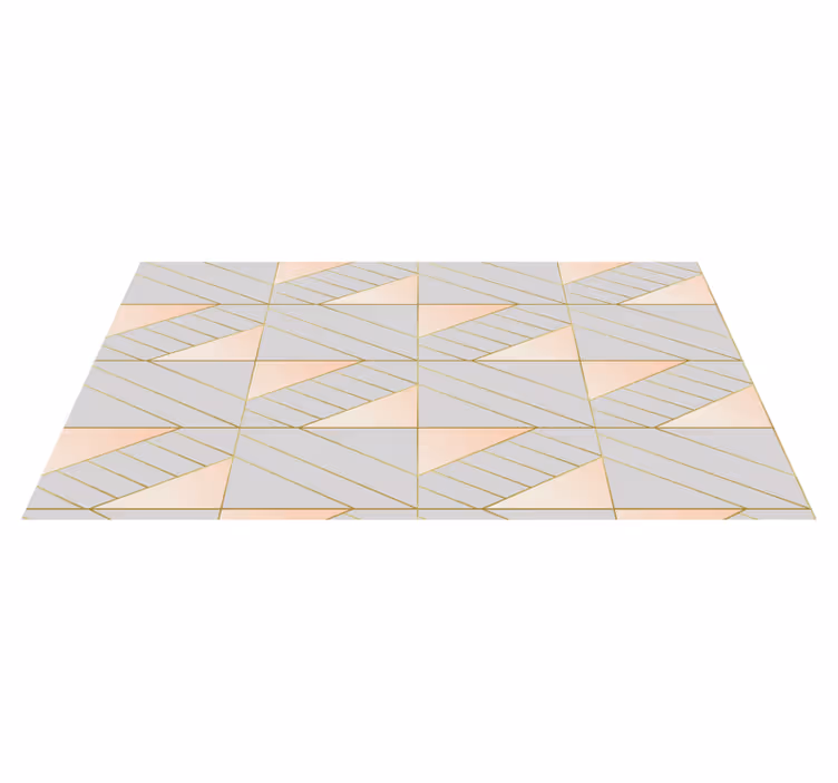 Geometric Patterned geometric rugs - TenStickers