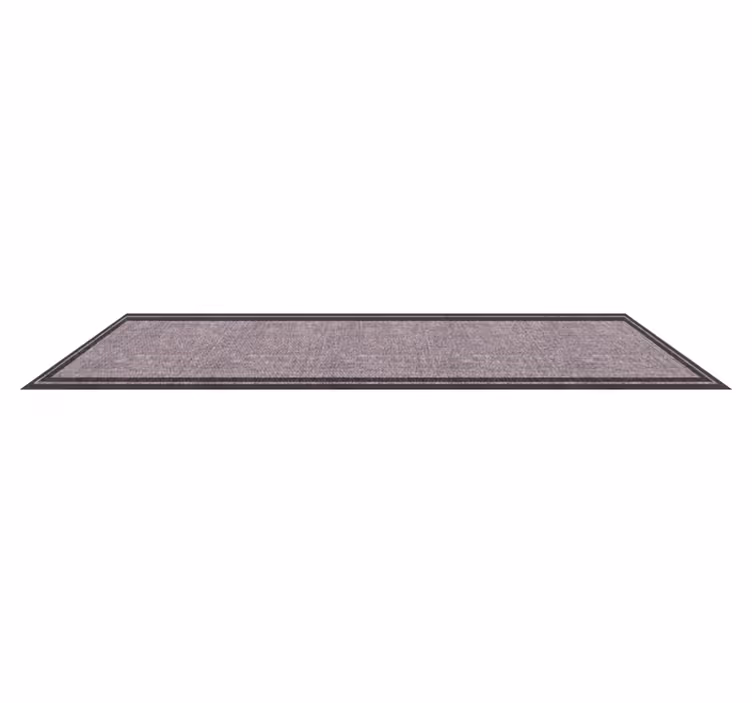 Dark frame design modern rug - TenStickers
