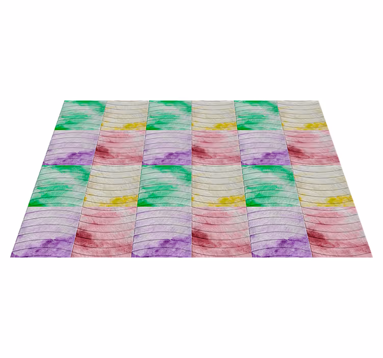 Ramblas tiles  living room rug - TenStickers