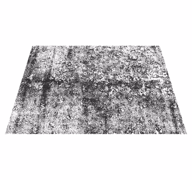 Faded grey dining room carpet - TenStickers