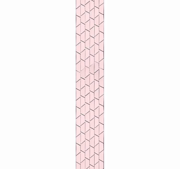 Pink wallpaper with a pink textured motif - TenStickers