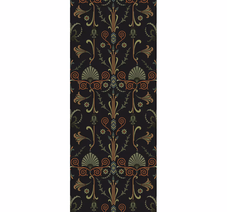 Botanical Elegant Pattern floral wallpaper - TenStickers