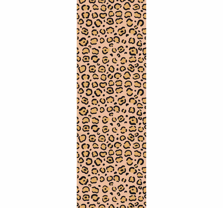 Leopard print wallpaper chic design - TenStickers