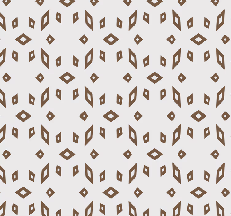 Stylish Diamond Pattern wallpaper geometric - TenStickers