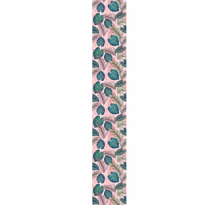 Tropical Leaf Discovery nature wallpaper - TenStickers