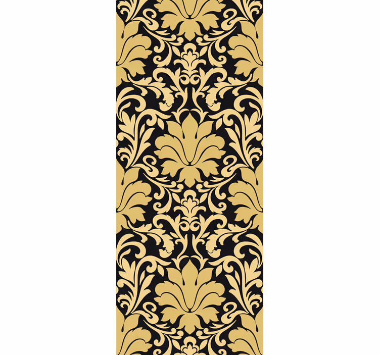 Elegant Damasco decoration retro wallpaper - TenStickers