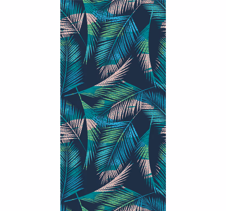 Tropical Palm Vibes nature wallpaper - TenStickers