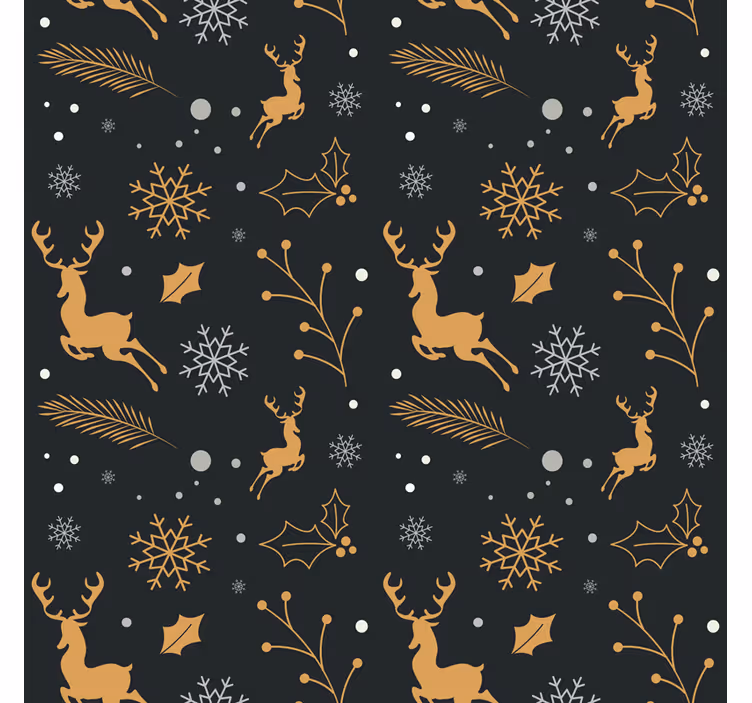 Holiday christmas wallpaper merry christmas design - TenStickers