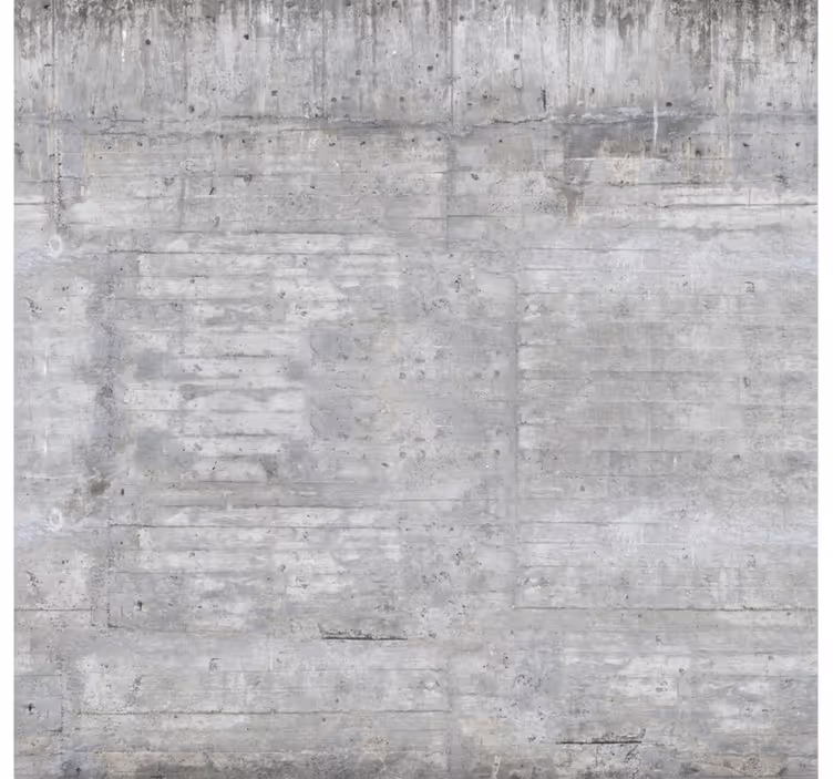 Living area wallpaper in raw industrial concrete - TenStickers