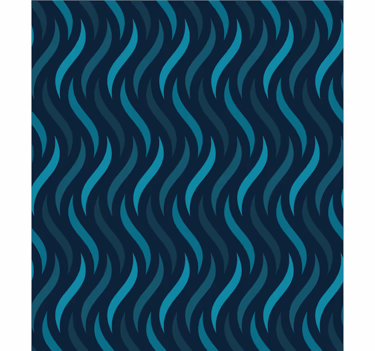 Living area wallpaper wavy texture design - TenStickers