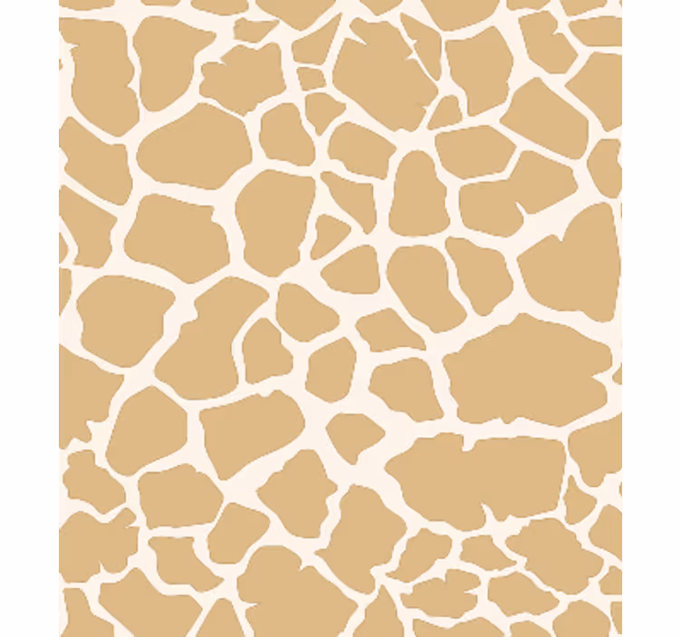Giraffe print animals wallpaper - TenStickers