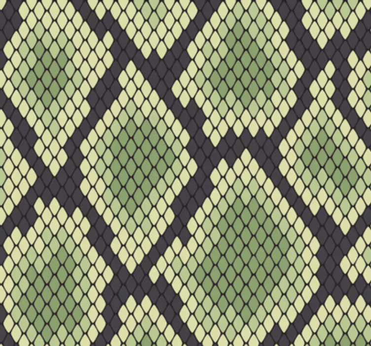 Abstract snakeskin animals wallpaper - TenStickers