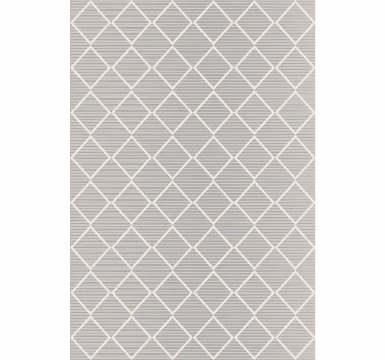 Wallpaper office irregular gray rhombuses - TenStickers
