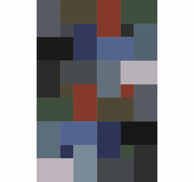 Wallpaper office plain coloured modern tile - TenStickers