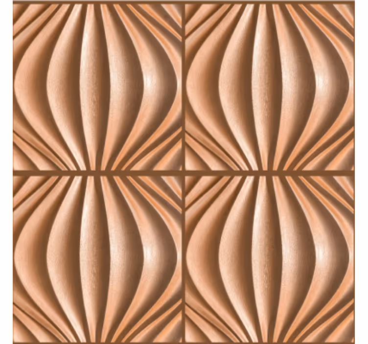 Wallpaper for dining area 3d sand effect - TenStickers