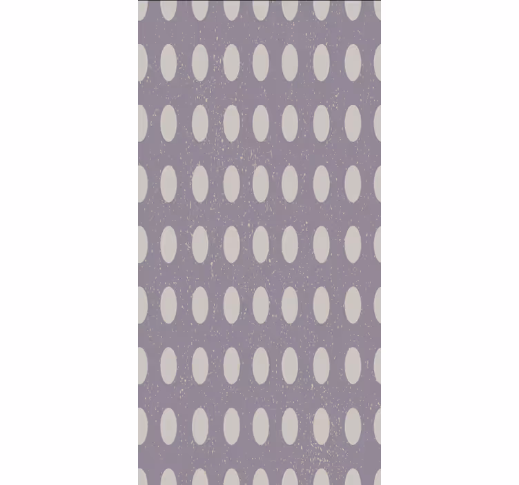 Wallpaper for dining area geometric gray and purple circles - TenStickers