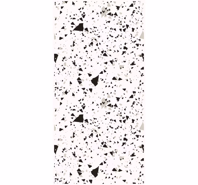 Marble effect wallpaper terrazzo fragmentation design - TenStickers