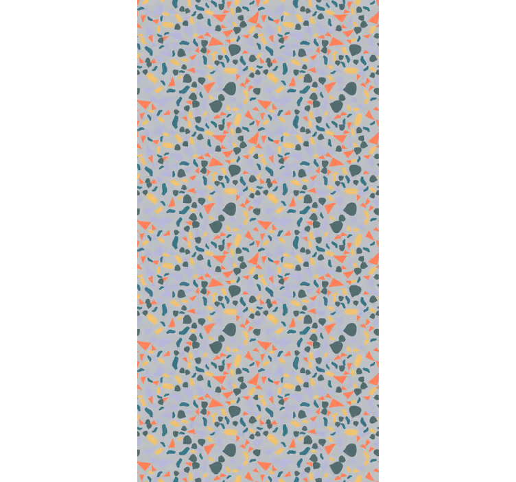 Marble effect wallpaper vibrant abstract shapes - TenStickers