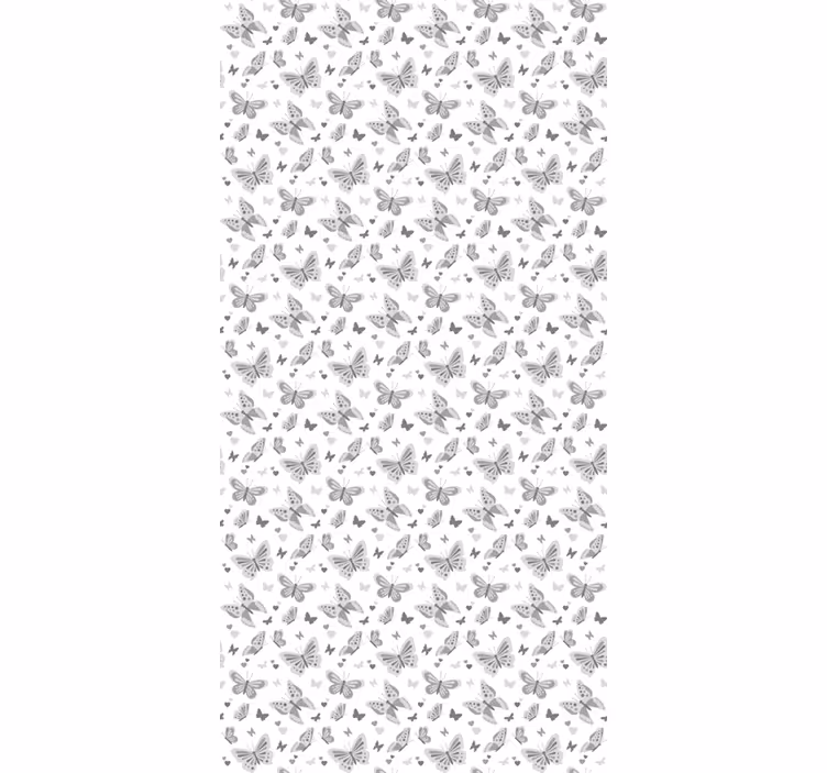 Flying butterflies wallpaper - TenStickers
