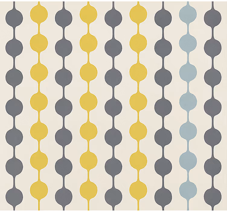 Nordic wallpaper hanging colorful circles - TenStickers