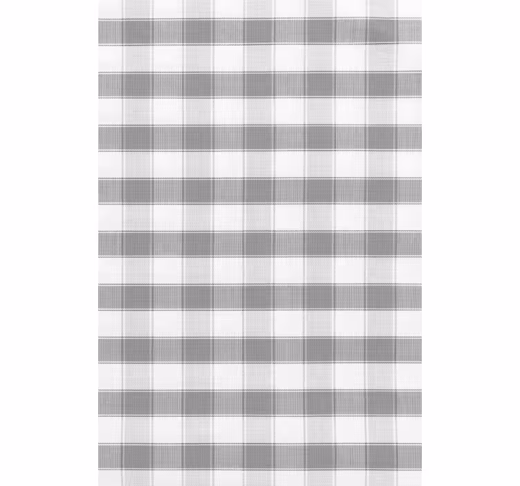 Living area wallpaper classic checkered design - TenStickers