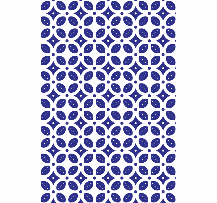 Living area wallpaper geometric pattern overlay - TenStickers