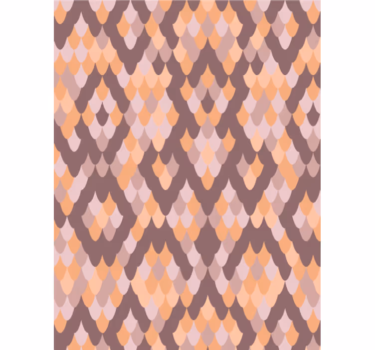 Living area wallpaper geometric diamond patterns - TenStickers