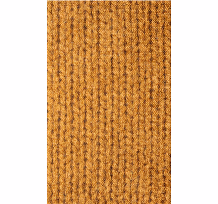 Living area wallpaper knitted fabric design - TenStickers