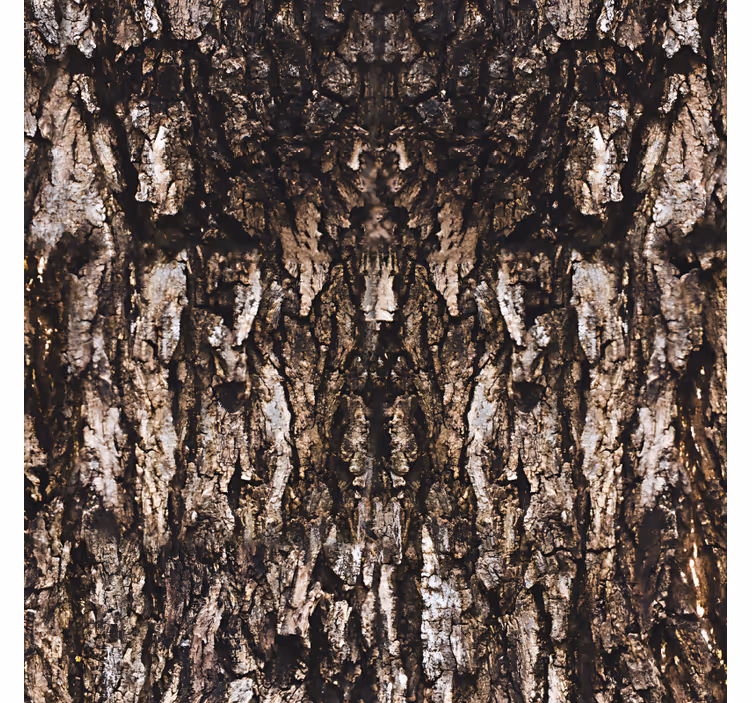 Wallpaper of a tree with realistic tree bark - TenStickers