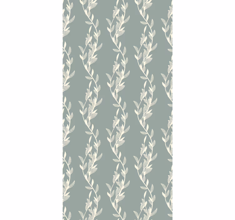 Wallpaper of a tree with small leaves on twigs - TenStickers