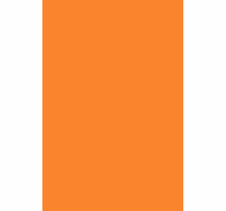 Wallpaper office in stunning orange hue - TenStickers