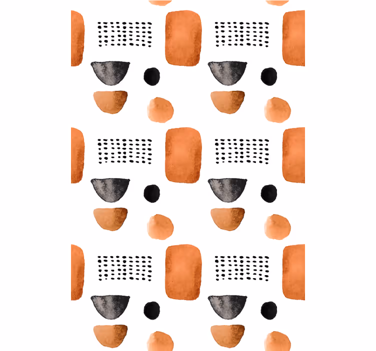 Wallpaper office minimalist geometric patterns - TenStickers