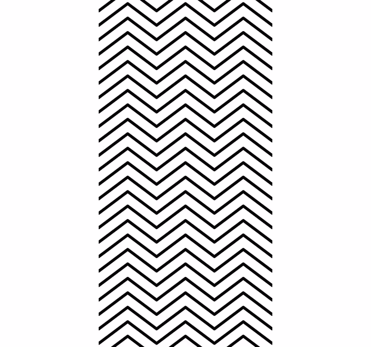 Contemporary wallpaper chevron pattern design - TenStickers
