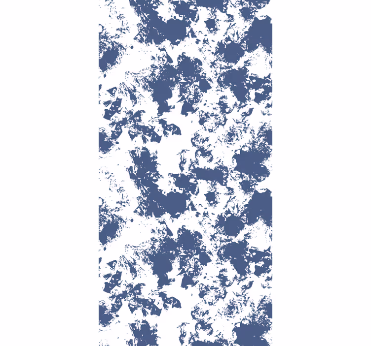 Contemporary wallpaper in cosmopolitan blue design - TenStickers