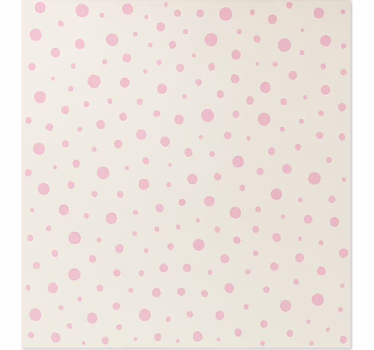 Wallpaper teenage bedroom in pink elegant dots - TenStickers