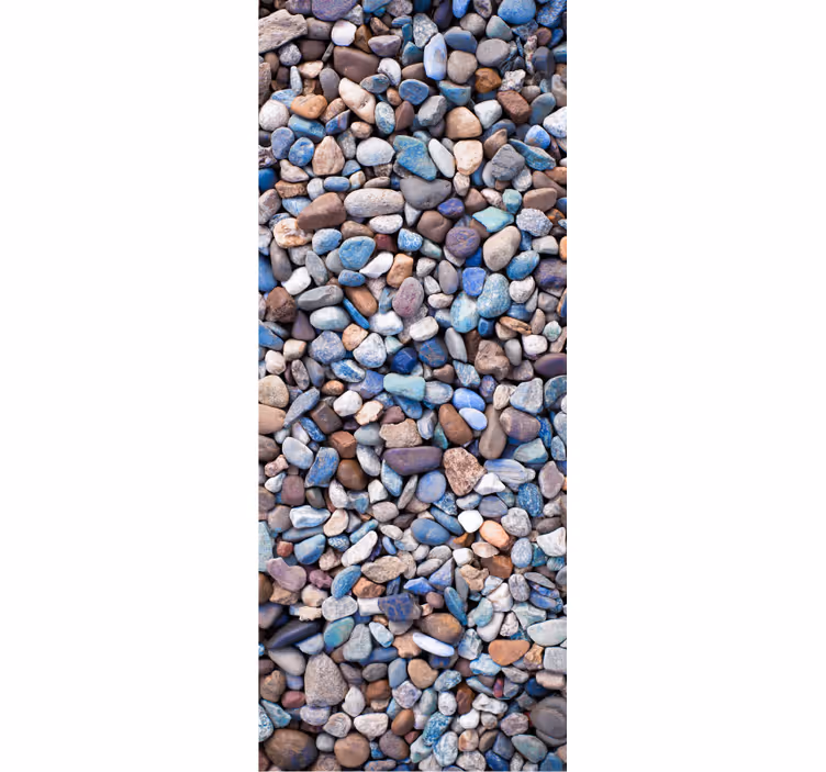 Kitchen wallpaper in colorful stones design - TenStickers