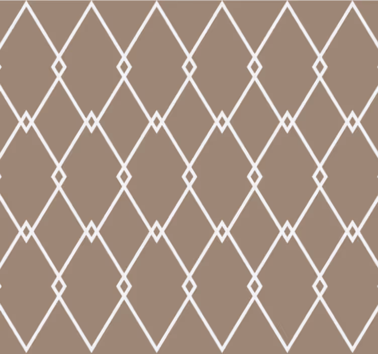 Kitchen wallpaper in geometric style - TenStickers
