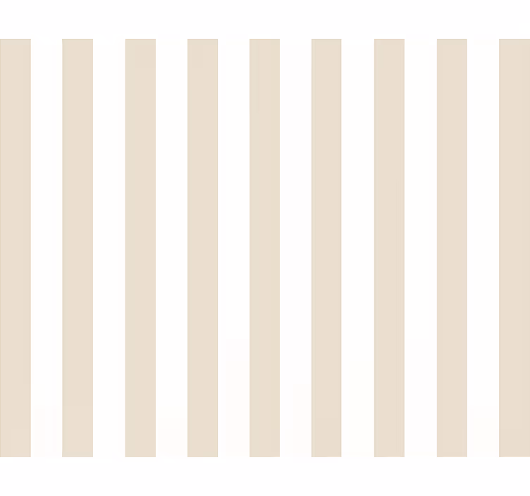 Living area wallpaper neutral vertical stripe pattern - TenStickers